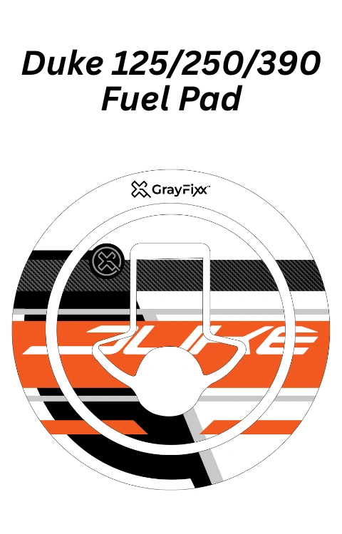 Duke 125/200/250/390 Fuel Pad | Premium 3D Gel Fuel Pad, Pack of 1